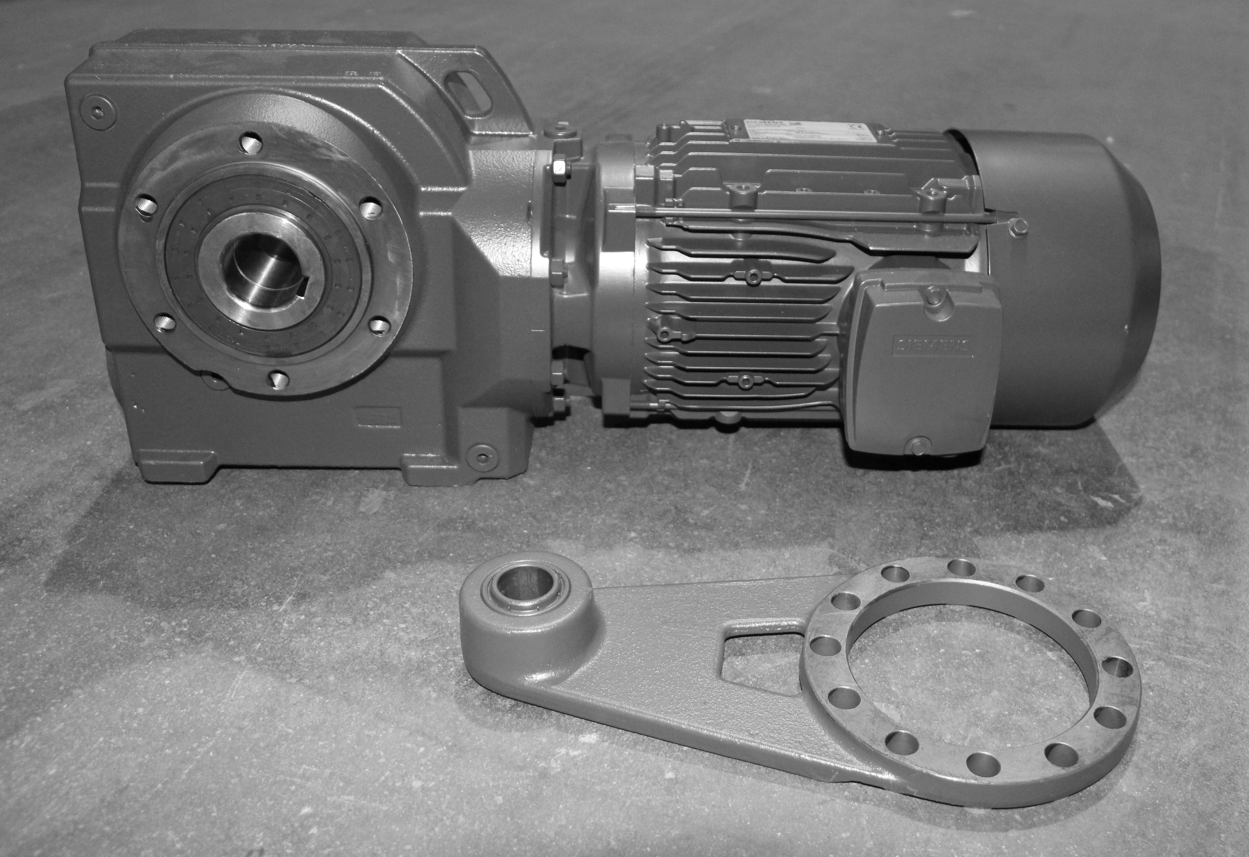 Gear motor 1,5kW, 14rpm